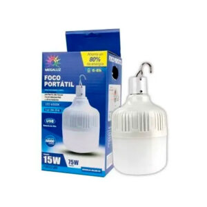 Foco Recargable de Emergencia 15W - EM04W15