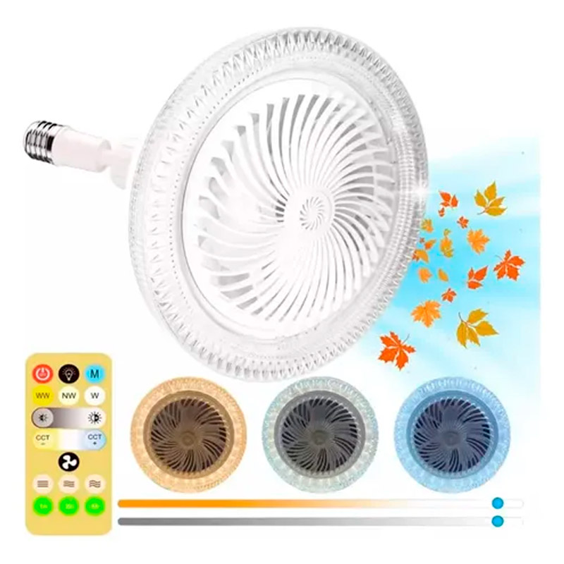 Foco Ventilador 3 Velocidades LED 11" - LV62W30