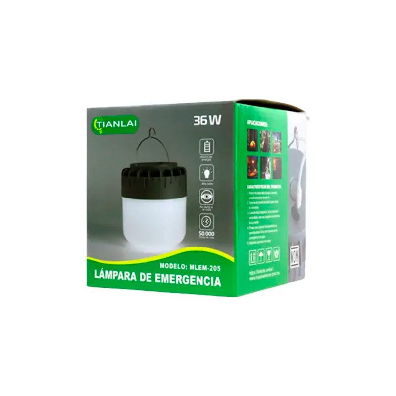 Lámpara LED Recargable de Emergencia 36W – EM22W36