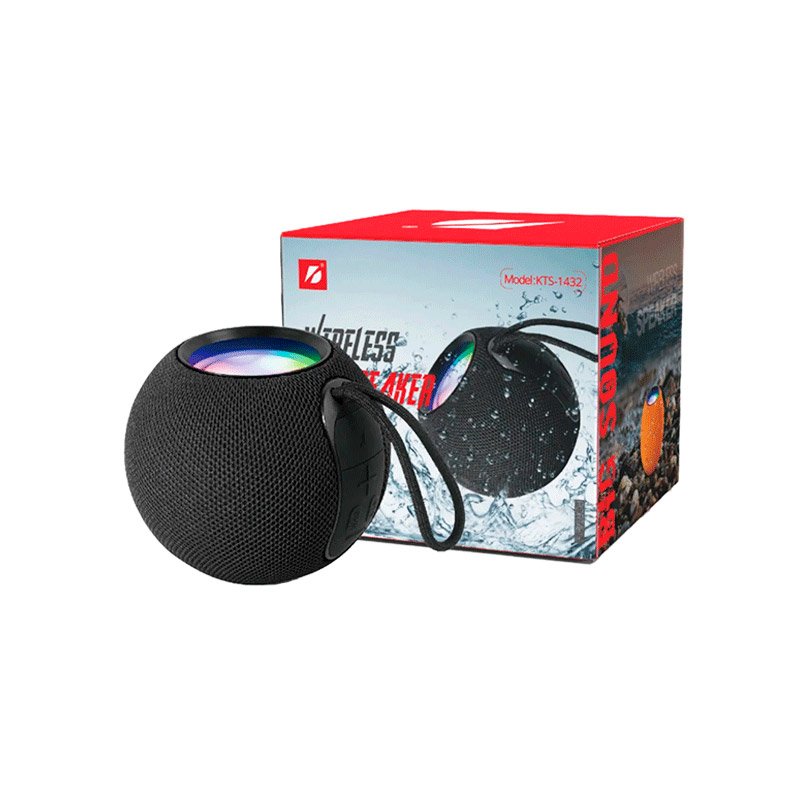 Bocina Bluetooth Portátil con Iluminación LED - KTS-1432