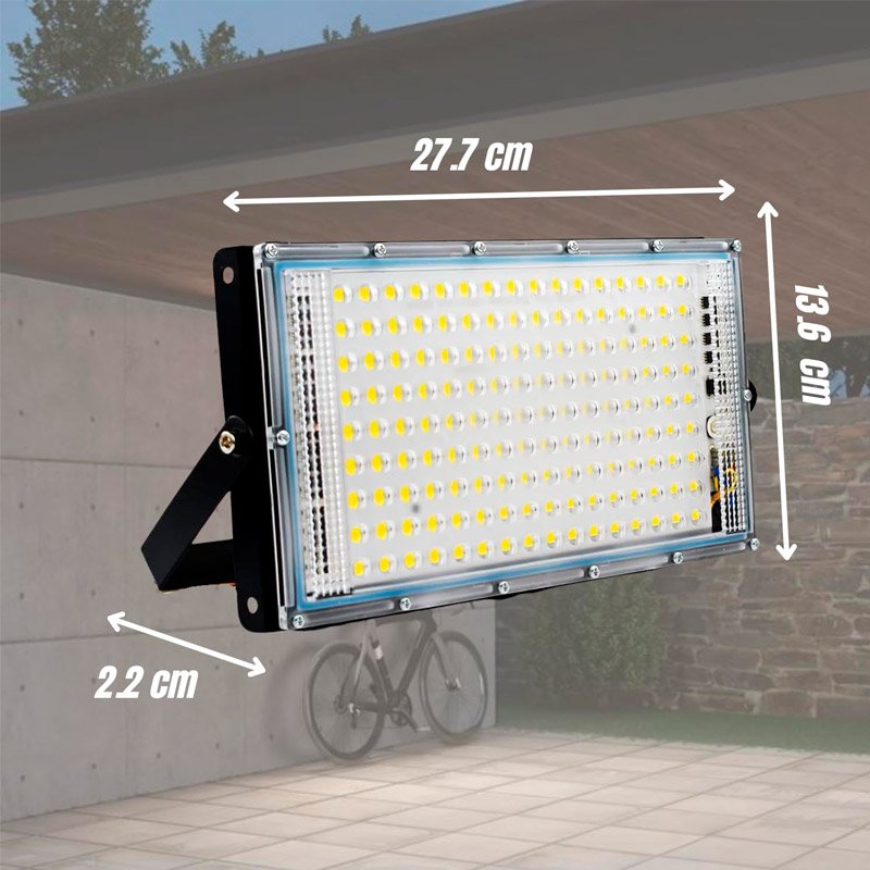Reflector LED Luz Blanca Fría de 150W – R47W150 - Imagen 2