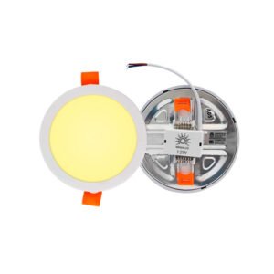 Panel LED Empotrable Ajustable de 12W Luz Cálida – S10CW12