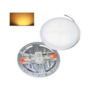 Panel LED Empotrable Ajustable de 18W Luz Cálida – S10CW18
